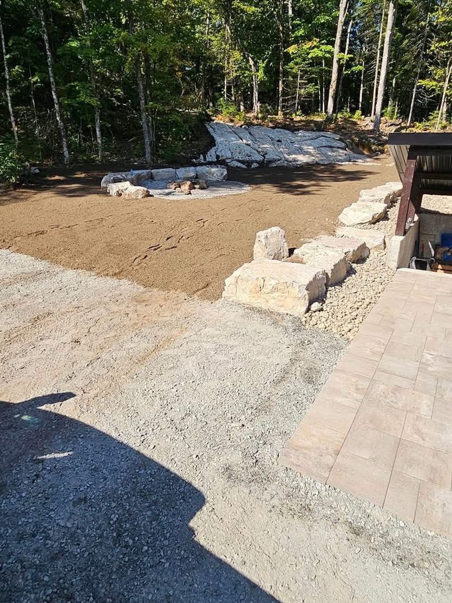 Après : terrassement à Gatineau